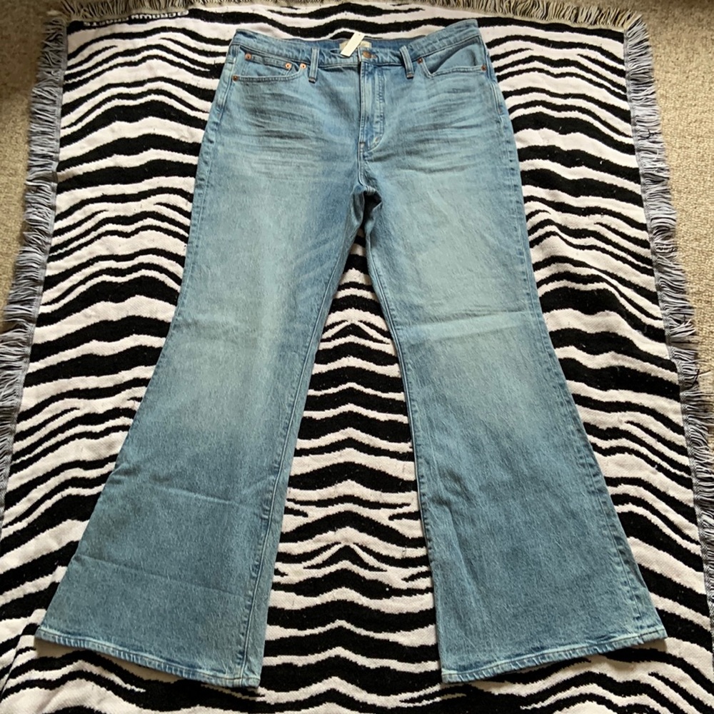 Madewell vintage flare jeans size 31 regular inseam new with tags high waist